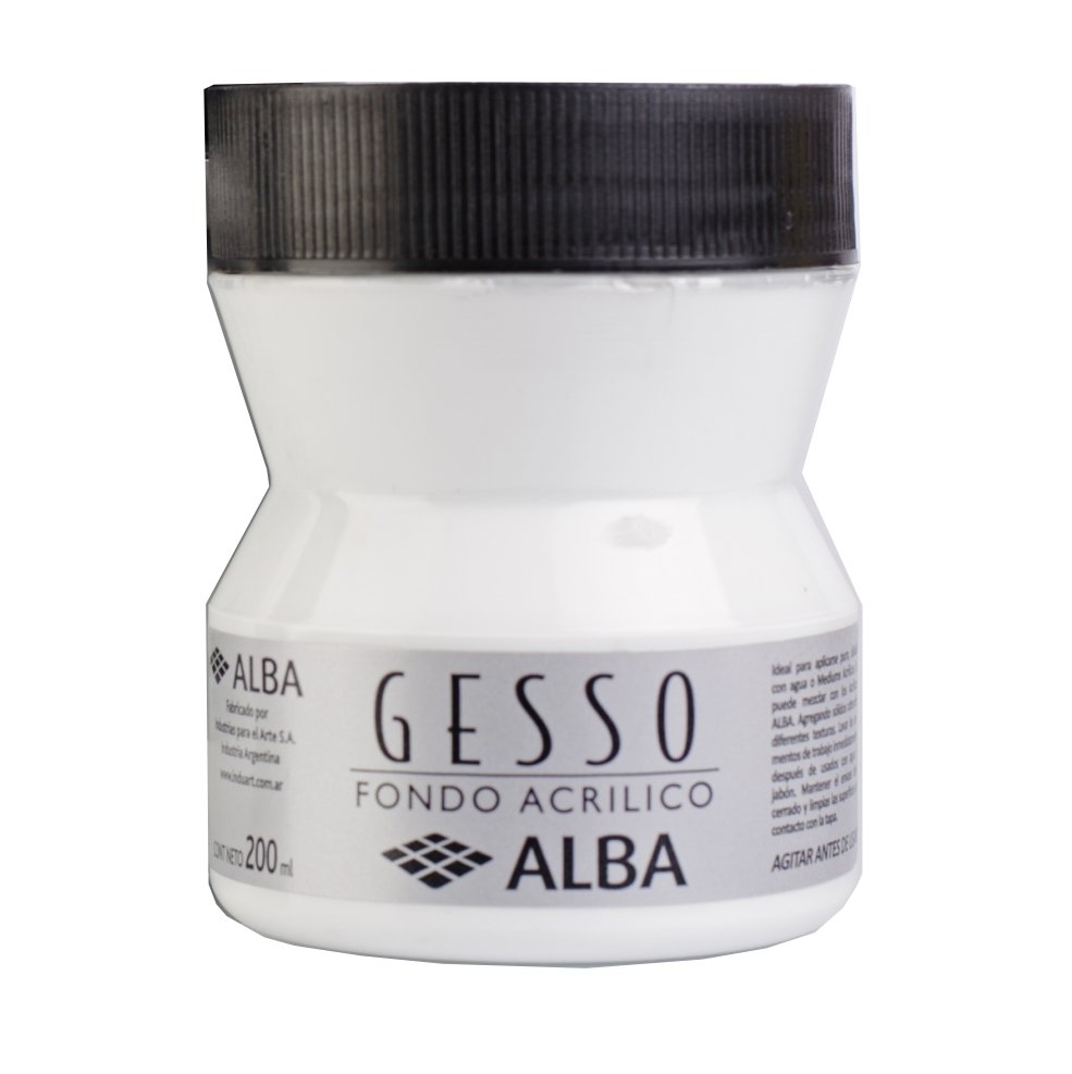 8203 997 460 ALBA                                                         | GESSO ACRILICO POR 200CC                                                                                                                                                                                                                        